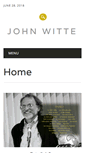 Mobile Screenshot of johnwittepoet.com